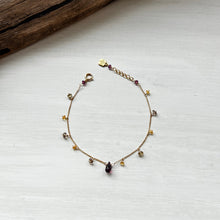 画像をギャラリービューアに読み込む, ✨NEW【1月誕生石】ガーネットのチャームブレスレット
