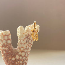 画像をギャラリービューアに読み込む, NEW‼ サージカルステンレス・ダブル珊瑚のイヤカフ／ゴールド

