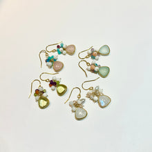 画像をギャラリービューアに読み込む, ✨NEW✨ 天然石のブーケピアス（フクリン）
