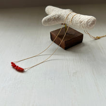 画像をギャラリービューアに読み込む, サルジ珊瑚ネックレス
