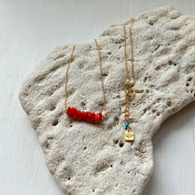画像をギャラリービューアに読み込む, サルジ珊瑚ネックレス
