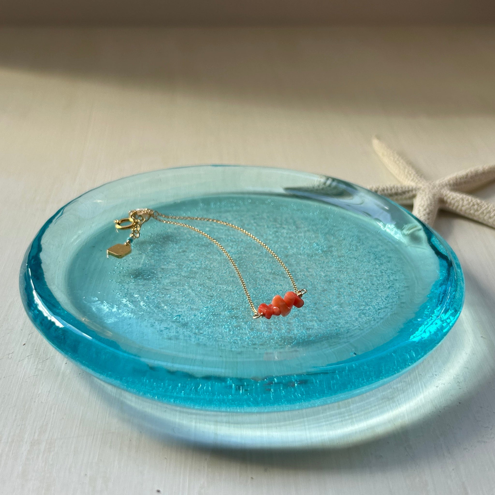 BRANCHES K14GF 深海珊瑚ブレスレット 石垣島アクセサリー