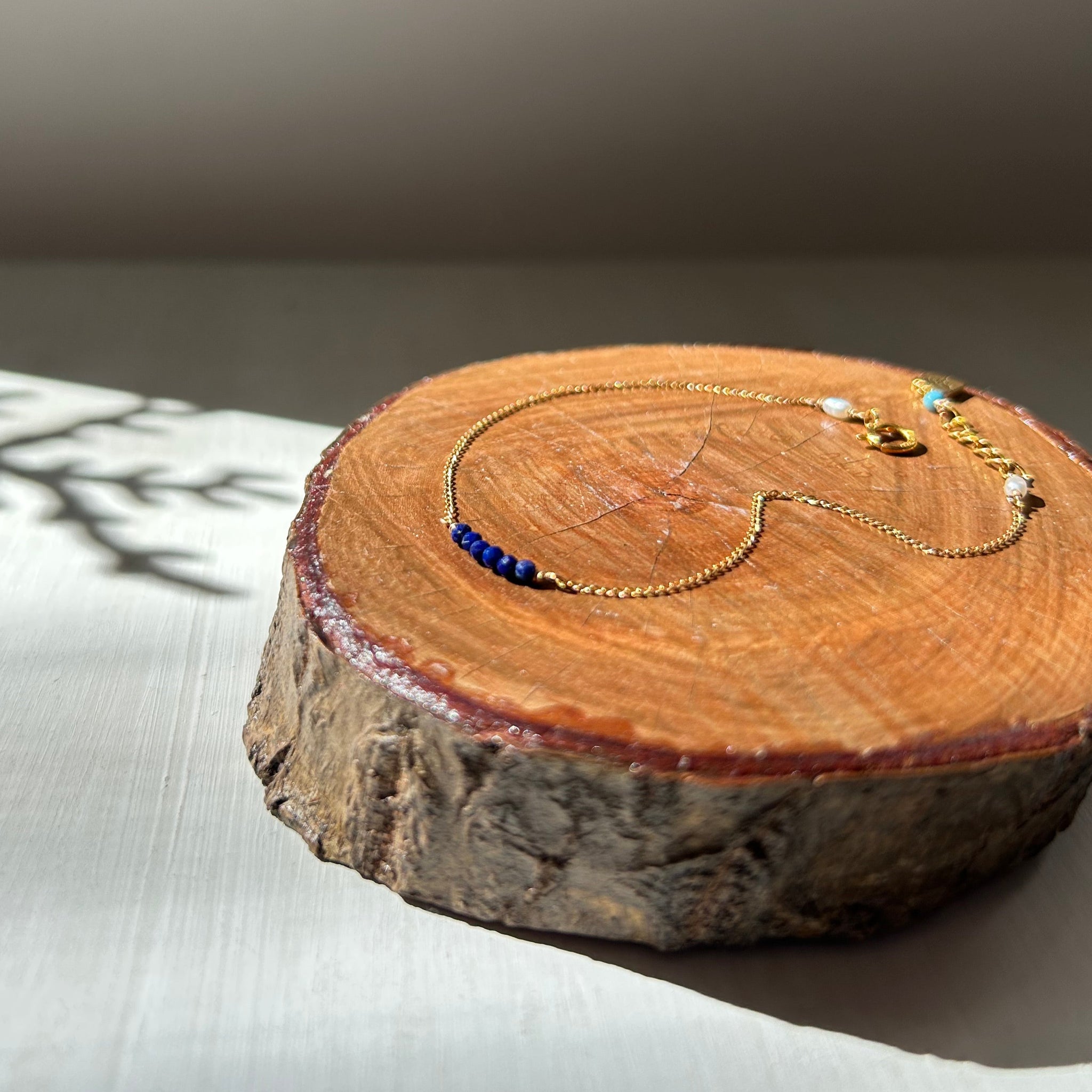 BRANCHES K14GF ラピスラズリブレスレット 石垣島アクセサリー