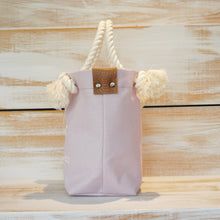 画像をギャラリービューアに読み込む, BRANCHES オリジナル　トートバッグ　＊珊瑚刺繍入り＊ウィステリア (白刺繍、白紐)
