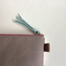 画像をギャラリービューアに読み込む, 　ポーチ　Sサイズ　＊サンゴ＆シェル柄 (ピンク)

