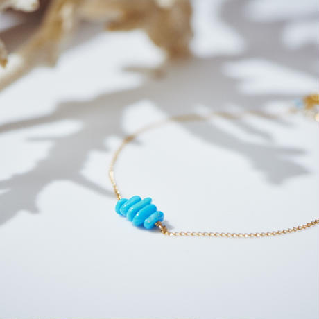 BRANCHES K14GF ターコイズブレスレット 石垣島アクセサリー