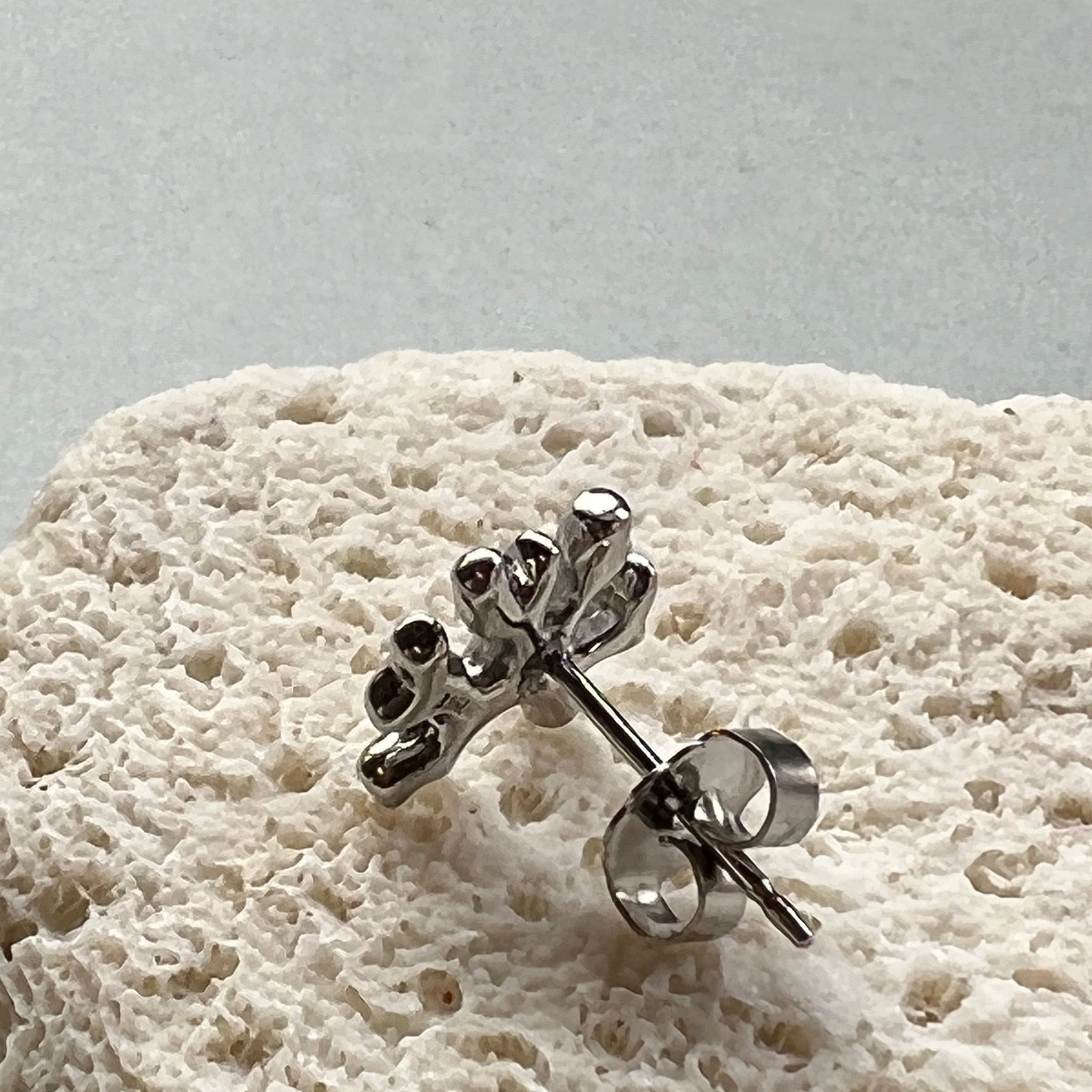 BRANCHES サージカルステンレス片方ピアス 珊瑚モチーフ 石垣島